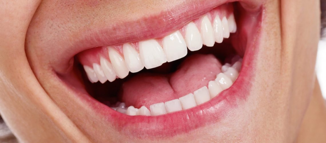 Healthy teeth closeup